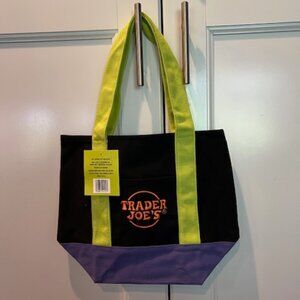 Trader Joe's Halloween Limited Edition Canvas Mini Tote - NEW w/tags